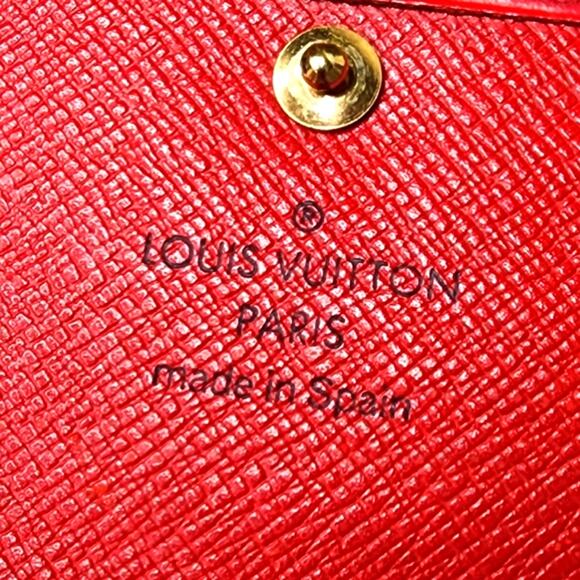 Louis Vuitton Red Epi Leather Four Key Holder with Certificate of Authenticity - Picture 4 of 9